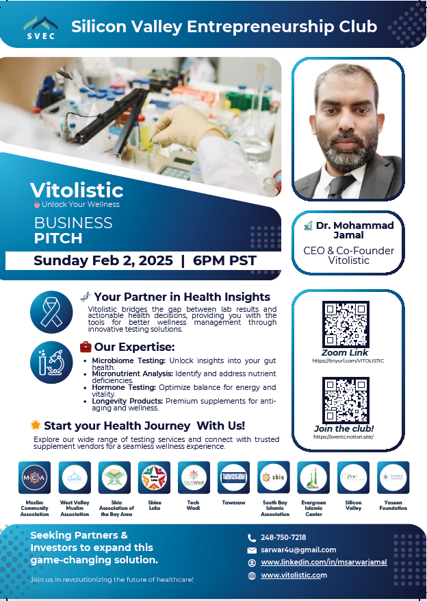 Vitolistic Business Pitch